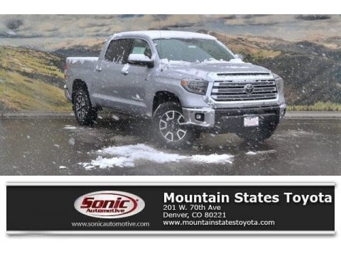 Silver Sky Metallic Toyota Tundra Limited CrewMax 4x4.  Click to enlarge.