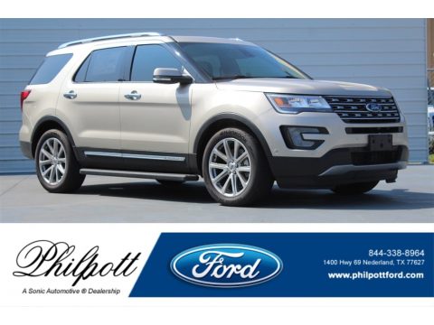 White Gold Ford Explorer Limited.  Click to enlarge.
