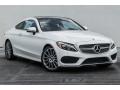 Front 3/4 View of 2018 Mercedes-Benz C 300 Coupe #12