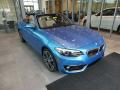 Front 3/4 View of 2018 BMW 2 Series 230i xDrive Convertible #1