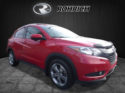 Milano Red Honda HR-V EX-L Navi AWD.  Click to enlarge.