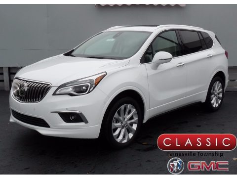 Summit White Buick Envision Preferred AWD.  Click to enlarge.