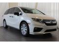 Front 3/4 View of 2018 Honda Odyssey LX #2