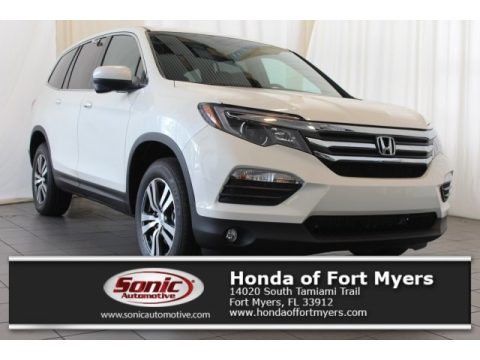 White Diamond Pearl Honda Pilot EX AWD. Click to enlarge. White Diamond Pearl Honda Pilot EX AWD. Click to enlarge.
