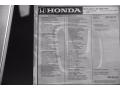  2017 Honda CR-V Touring Window Sticker #18