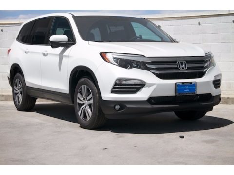 White Diamond Pearl Honda Pilot EX AWD. Click to enlarge. White Diamond Pearl Honda Pilot EX AWD. Click to enlarge.