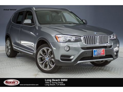 Space Gray Metallic BMW X3 sDrive28i.  Click to enlarge.