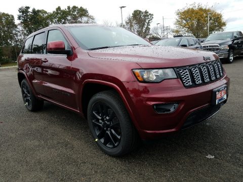 Velvet Red Pearl Jeep Grand Cherokee Altitude 4x4.  Click to enlarge.