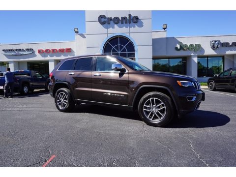 Luxury Brown Pearl Jeep Grand Cherokee Limited 4x4.  Click to enlarge.