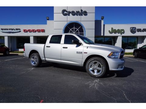 Bright Silver Metallic Ram 1500 Express Crew Cab.  Click to enlarge.