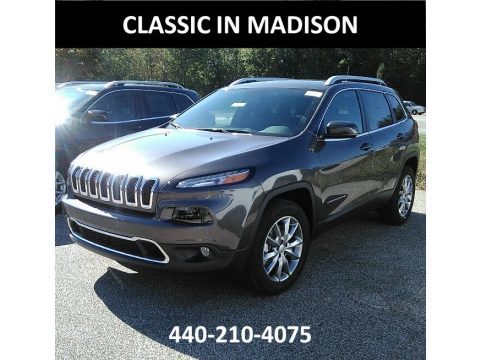 Granite Crystal Metallic Jeep Cherokee Limited 4x4.  Click to enlarge.