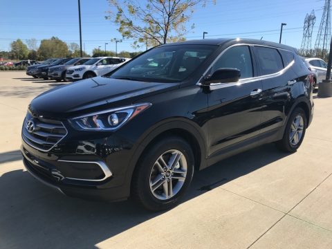 Black Hyundai Santa Fe Sport AWD. Click to enlarge. Black Hyundai Santa Fe Sport AWD. Click to enlarge.