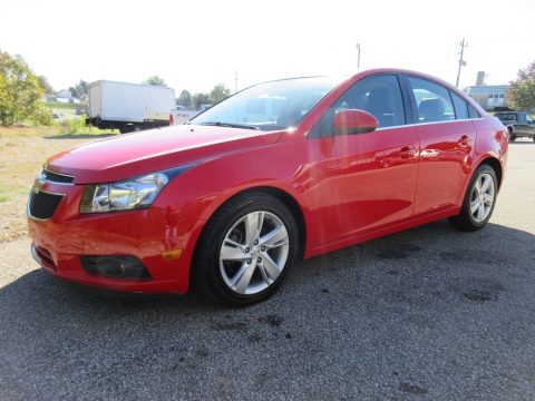 Red Hot Chevrolet Cruze Diesel.  Click to enlarge.
