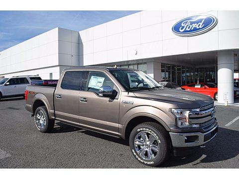 Stone Gray Ford F150 Lariat SuperCrew 4x4.  Click to enlarge.
