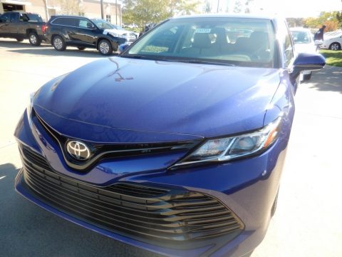 Blue Crush Metallic Toyota Camry LE.  Click to enlarge.