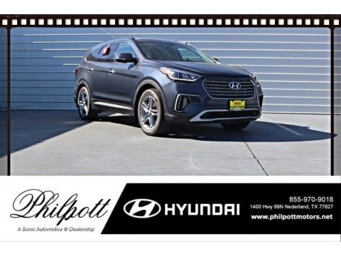 Night Sky Pearl Hyundai Santa Fe Limited Ultimate.  Click to enlarge.