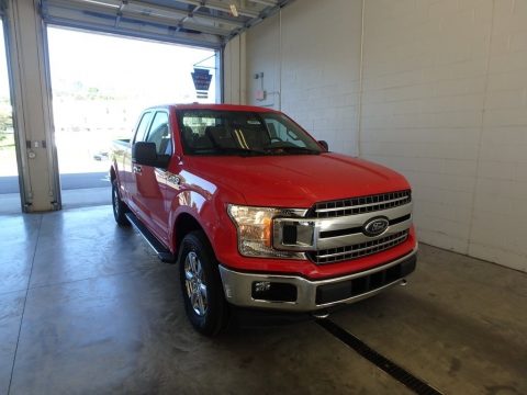 Race Red Ford F150 XLT SuperCab 4x4.  Click to enlarge.