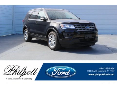 Shadow Black Ford Explorer FWD.  Click to enlarge.