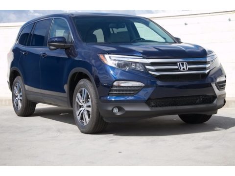 Obsidian Blue Metallic Honda Pilot EX-L.  Click to enlarge.