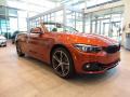 Front 3/4 View of 2018 BMW 4 Series 430i xDrive Convertible #1