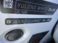 Jaguar Color Code NAK Yulong White Metallic #19