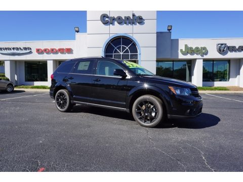 Pitch Black Dodge Journey SXT.  Click to enlarge.