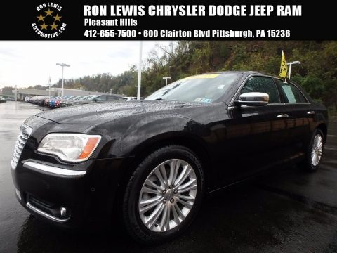 Gloss Black Chrysler 300 C AWD.  Click to enlarge.