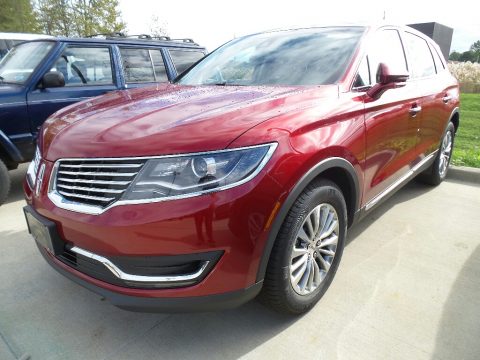 Ruby Red Metallic Lincoln MKX Select.  Click to enlarge.