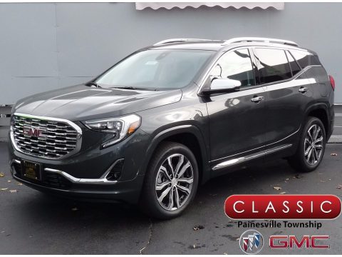 Graphite Gray Metallic GMC Terrain Denali AWD.  Click to enlarge.