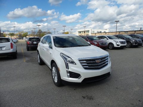 Crystal White Tricoat Cadillac XT5 AWD.  Click to enlarge.