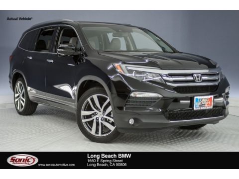Black Forest Pearl Honda Pilot Touring.  Click to enlarge.