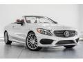 Front 3/4 View of 2018 Mercedes-Benz C 43 AMG 4Matic Cabriolet #12