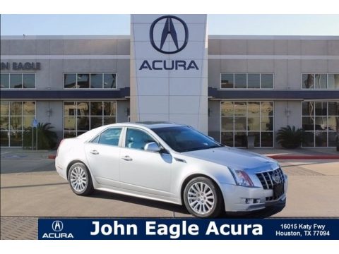 Radiant Silver Metallic Cadillac CTS 3.6 Sedan.  Click to enlarge.