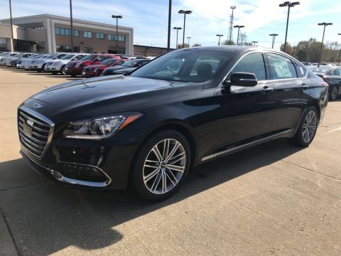 Victoria Black Hyundai Genesis G80 AWD.  Click to enlarge.