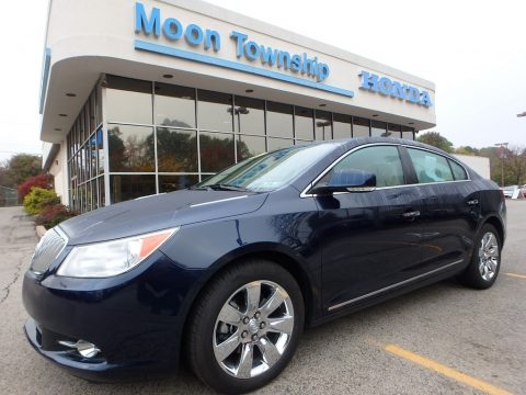 Midnight Blue Metallic Buick LaCrosse CXL.  Click to enlarge.