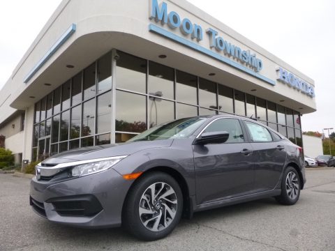 Modern Steel Metallic Honda Civic EX Sedan. Click to enlarge. Modern Steel Metallic Honda Civic EX Sedan. Click to enlarge.