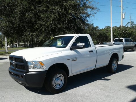 Bright White Ram 2500 Tradesman Regular Cab.  Click to enlarge.