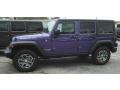 2018 Jeep Wrangler Unlimited Xtreme Purple Pearl #2