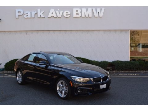 Jet Black BMW 4 Series 430i xDrive Gran Coupe.  Click to enlarge.