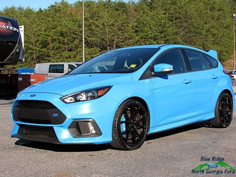 Nitrous Blue Ford Focus RS.  Click to enlarge.