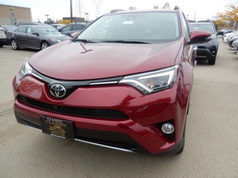 Ruby Flare Pearl Toyota RAV4 Limited AWD.  Click to enlarge.