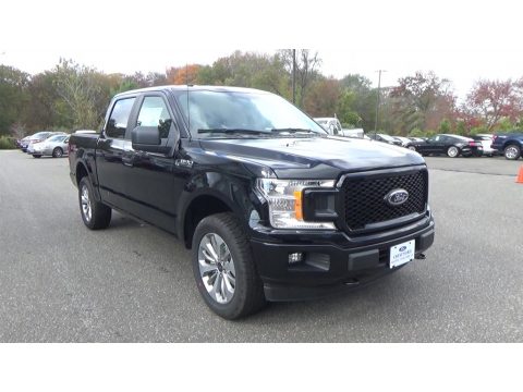 Shadow Black Ford F150 STX SuperCrew 4x4.  Click to enlarge.