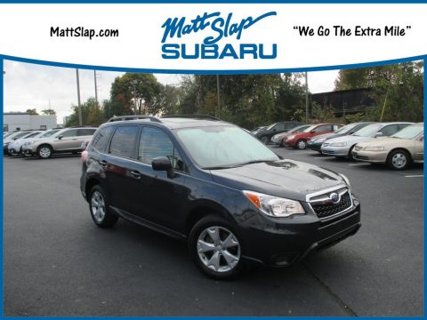 Dark Gray Metallic Subaru Forester 2.5i Premium. Click to enlarge. Dark Gray Metallic Subaru Forester 2.5i Premium. Click to enlarge.