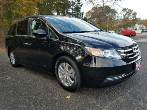 Crystal Black Pearl Honda Odyssey EX-L.  Click to enlarge.