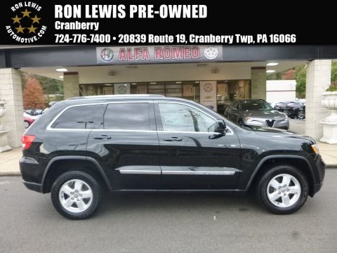 Black Forest Green Pearl Jeep Grand Cherokee Laredo 4x4.  Click to enlarge.