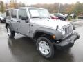 Front 3/4 View of 2018 Jeep Wrangler Unlimited Sport 4x4 #7