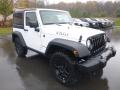 Front 3/4 View of 2018 Jeep Wrangler Willys Wheeler Edition 4x4 #7