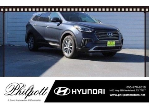 Night Sky Pearl Hyundai Santa Fe SE.  Click to enlarge.