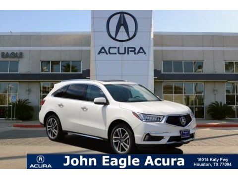 White Diamond Pearl Acura MDX Advance.  Click to enlarge.