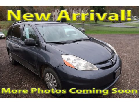 Slate Gray Metallic Toyota Sienna LE.  Click to enlarge.